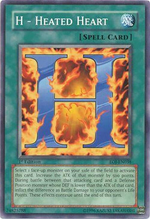 H - Heated Heart (38) - YuGiOh Single