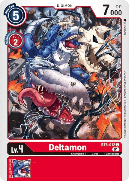 Deltamon (6012) [BT06] - Digimon Card Game Single