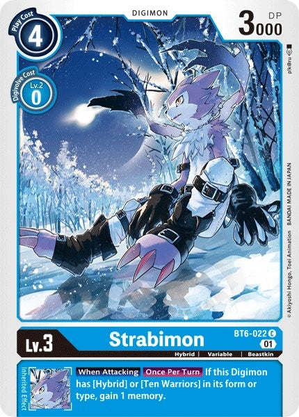 Strabimon (6022) [BT06] - Digimon Card Game Single