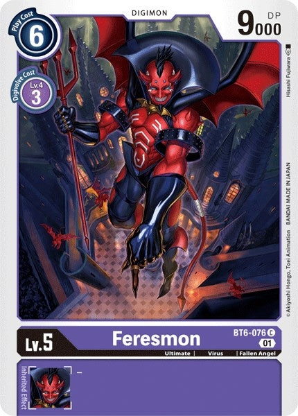 Feresmon (6076) [BT06] - Digimon Card Game Single