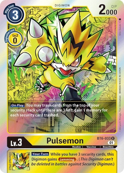 Pulsemon (6033) [BT06] - Digimon Card Game Single