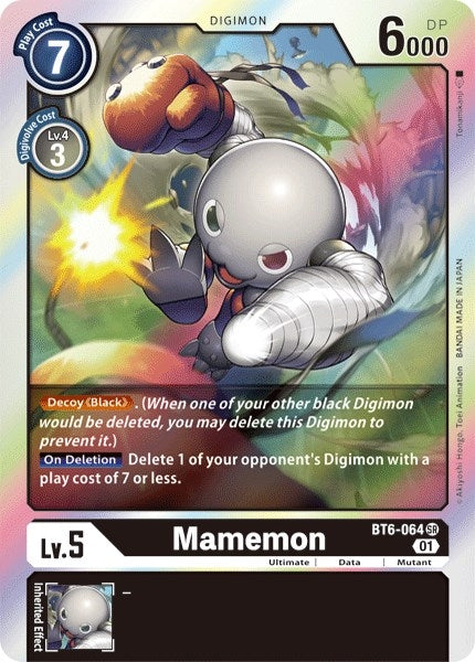 Mamemon (6064) [BT06] - Digimon Card Game Single
