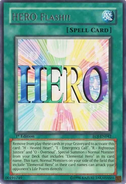 HERO Flash!! (42) - YuGiOh Single