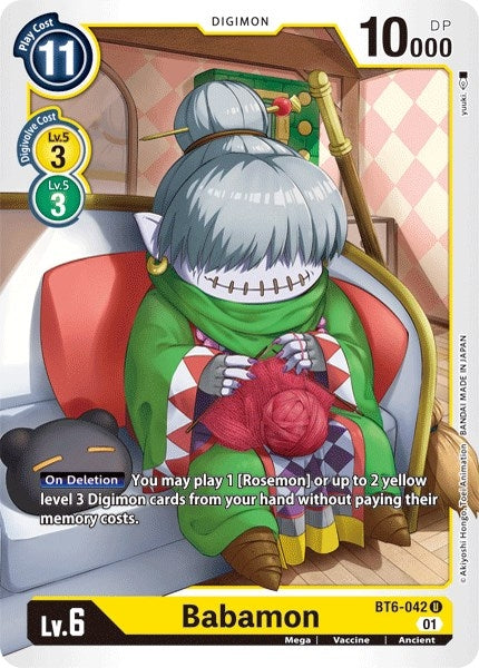Babamon (6042) [BT06] - Digimon Card Game Single
