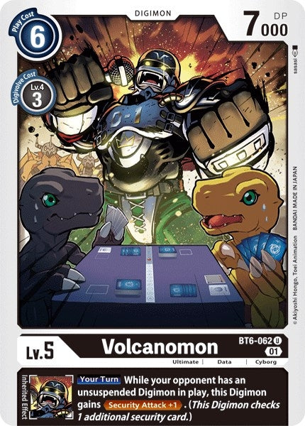 Volcanomon (6062) [BT06] - Digimon Card Game Single