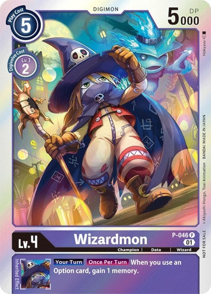 Wizardmon (46) [D-PR] - Digimon Card Game Single