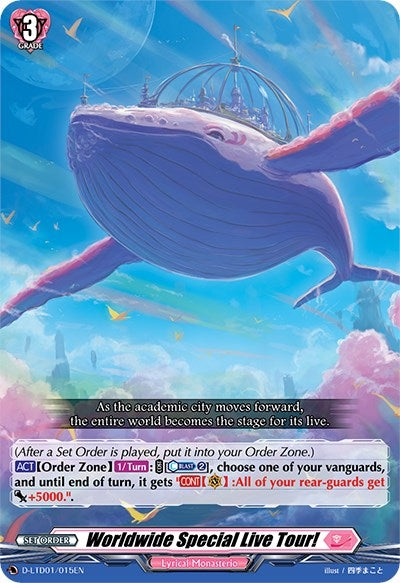 Worldwide Special Live Tour! (1015) [D-LTD01] - Cardfight Vanguard Single