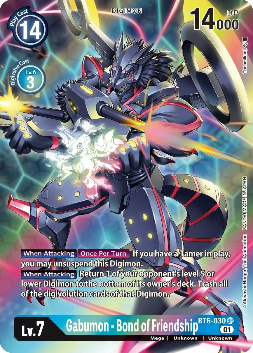 Gabumon - Bond of Friendship (Alternate Art) (6030) [BT06] - Digimon Card Game Single