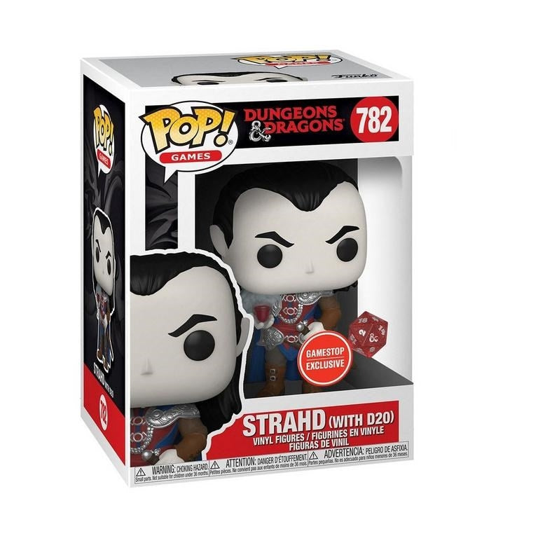 Dungeons and Dragons: Strahd (with D20) (GameStop Exclusive) (782) [POP!] - Funko Sealed