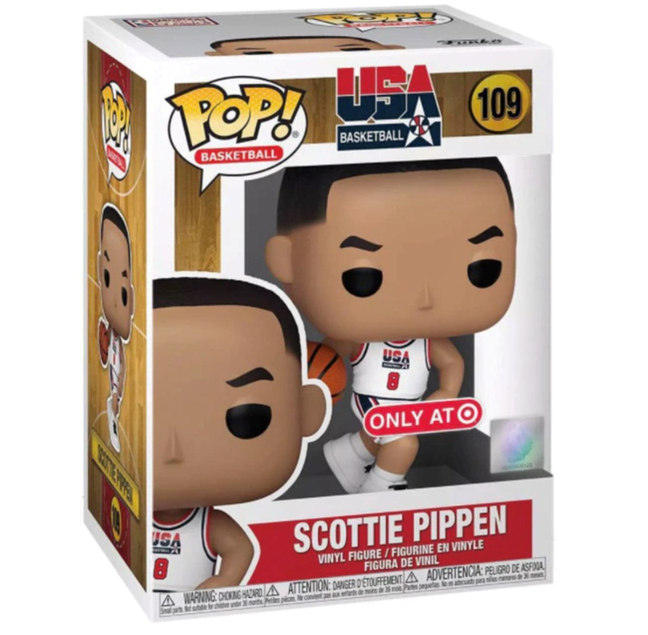 USA Basketball: Scottie Pippen (Target Exclusive) (109) [POP!] - Funko Sealed