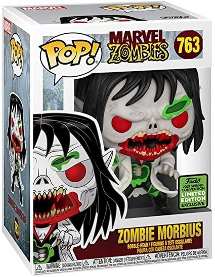 Marvel Zombies: Zombie Morbius (ECCC 2021 Exclusive) (763) [POP!] - Funko Sealed