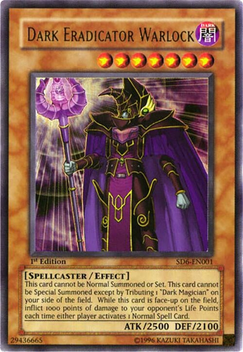 Dark Eradicator Warlock (6001) - YuGiOh Single