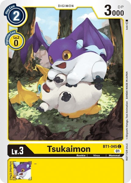 Tsukaimon - BT1-045 (Tamer Party Vol. 3 Promo) (1045) [BT01-03] - Digimon Card Game Single