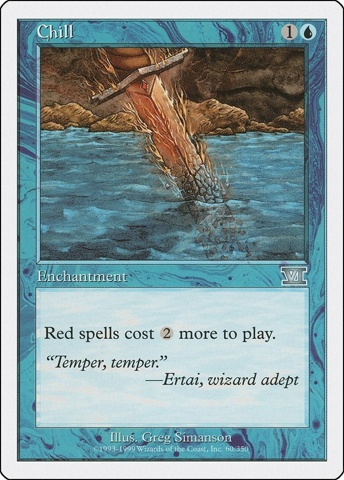 Chill (60) [6ED] - MTG Single