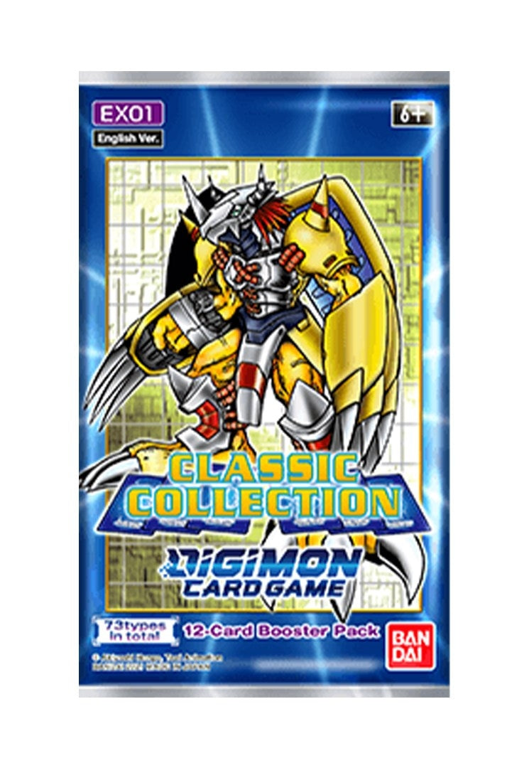 Classic Collection Booster Pack [EX01] - Digimon Card Game Sealed