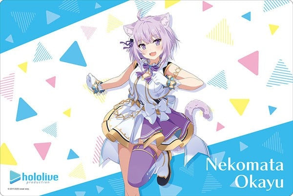 Bushiroad Rubber Mat Collection V2 Vol.134: Hololive Production - Nekomata Okayu 1st Fes. (2134) - Playmats Sealed