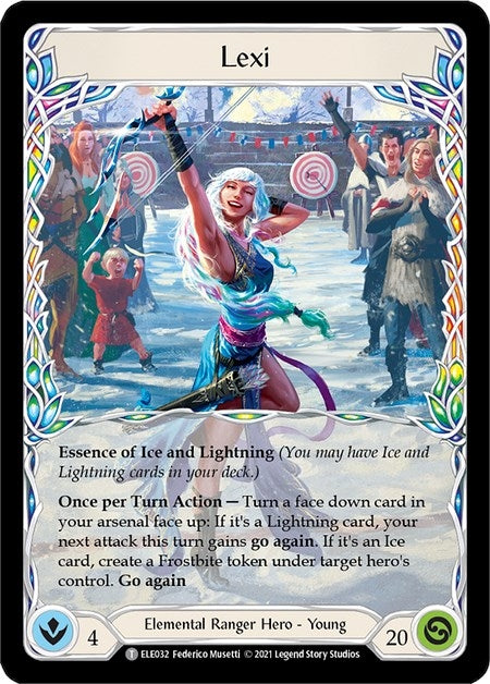 Lexi // Frostbite (0) [ELE] - Flesh and Blood TCG Single