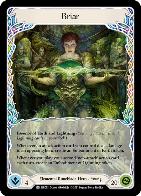 Briar // Frostbite (0) [ELE] - Flesh and Blood TCG Single