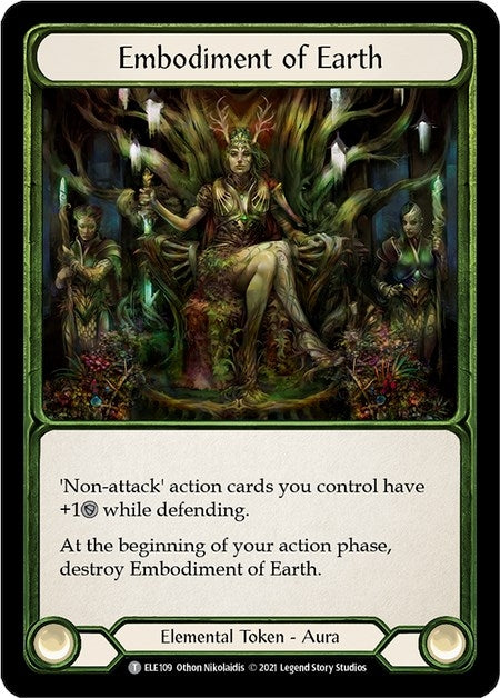 Embodiment of Earth // Shiver (0) [ELE] - Flesh and Blood TCG Single