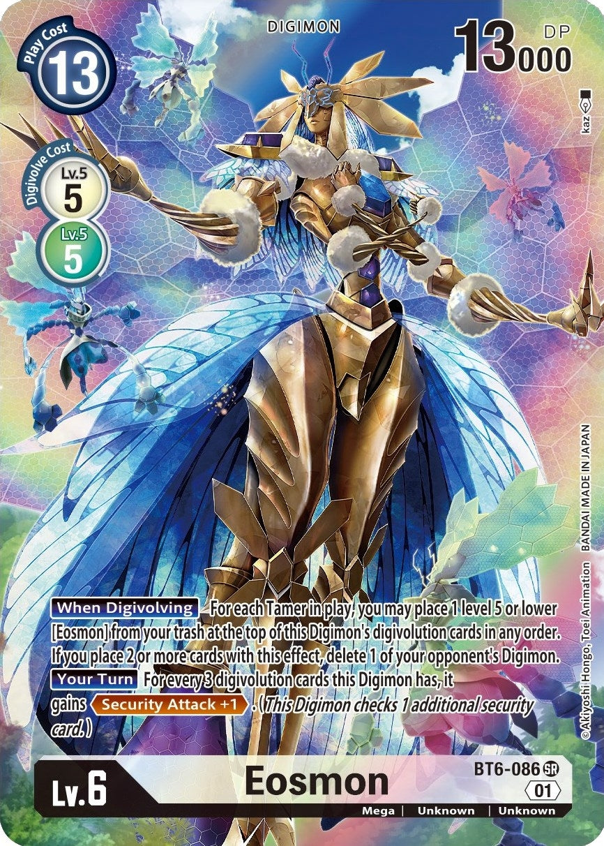Eosmon - BT6-086 (Alternate Art) (6086) [BT06] - Digimon Card Game Single