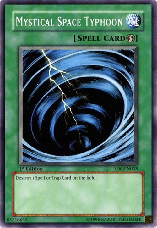 Mystical Space Typhoon (6018) - YuGiOh Single