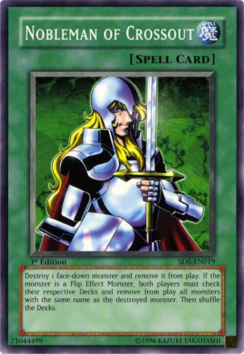 Nobleman of Crossout (6019) - YuGiOh Single