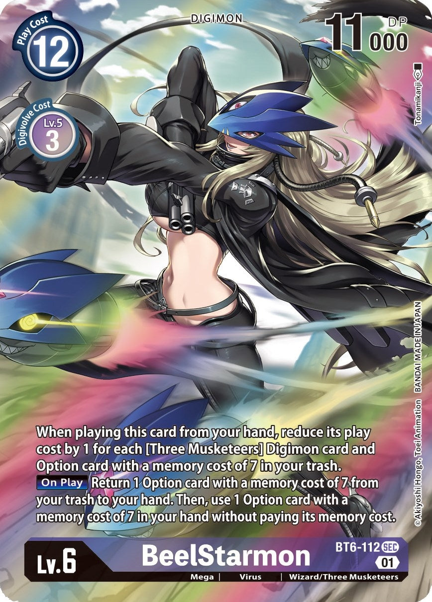 BeelStarmon (Alternate Art) (6112) [BT06] - Digimon Card Game Single