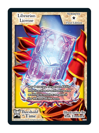 Librarian License (55) [TOT] - Exodus TCG Single