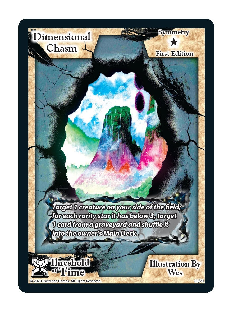 Dimensional Chasm (63) [TOT] - Exodus TCG Single