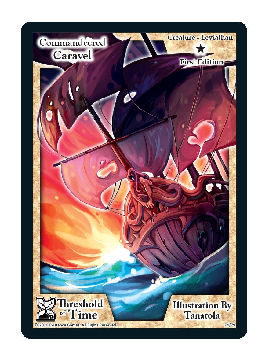 Commandeered Caravel (74) [TOT] - Exodus TCG Single
