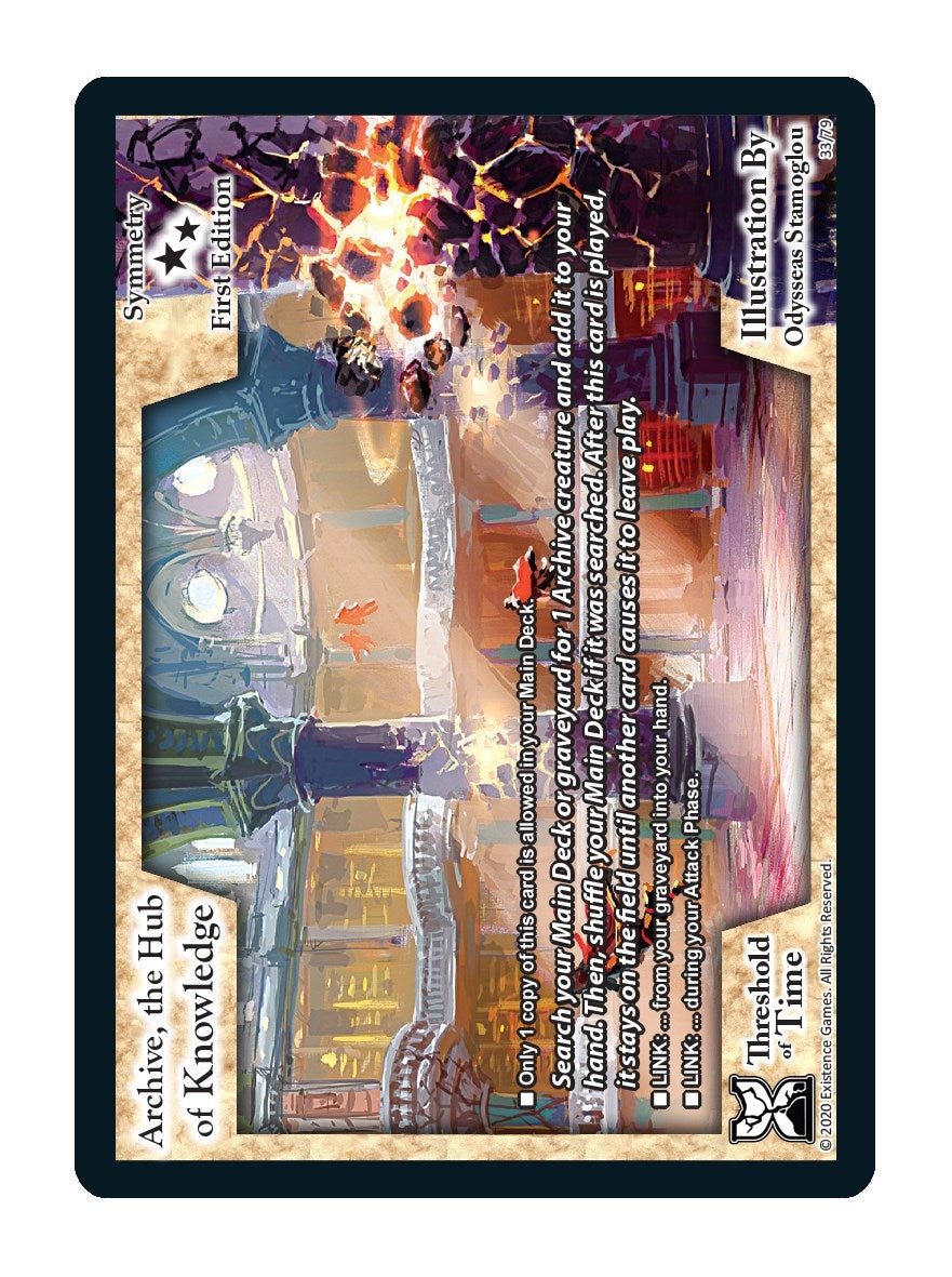 Archive the Hub of Knowledge (33) [TOT] - Exodus TCG Single