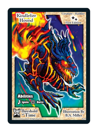 Kindlefire Hound (45) [TOT] - Exodus TCG Single