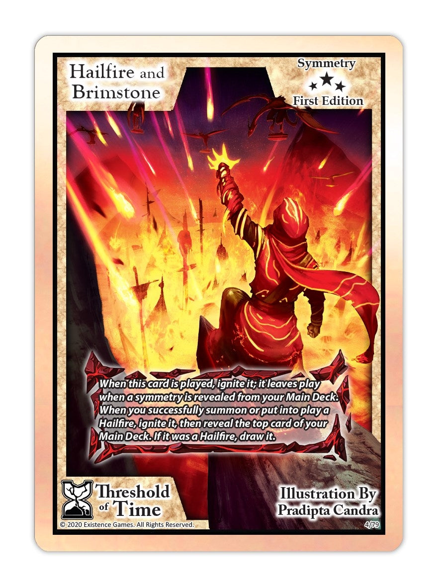 Hailfire & Brimstone (4) [TOT] - Exodus TCG Single