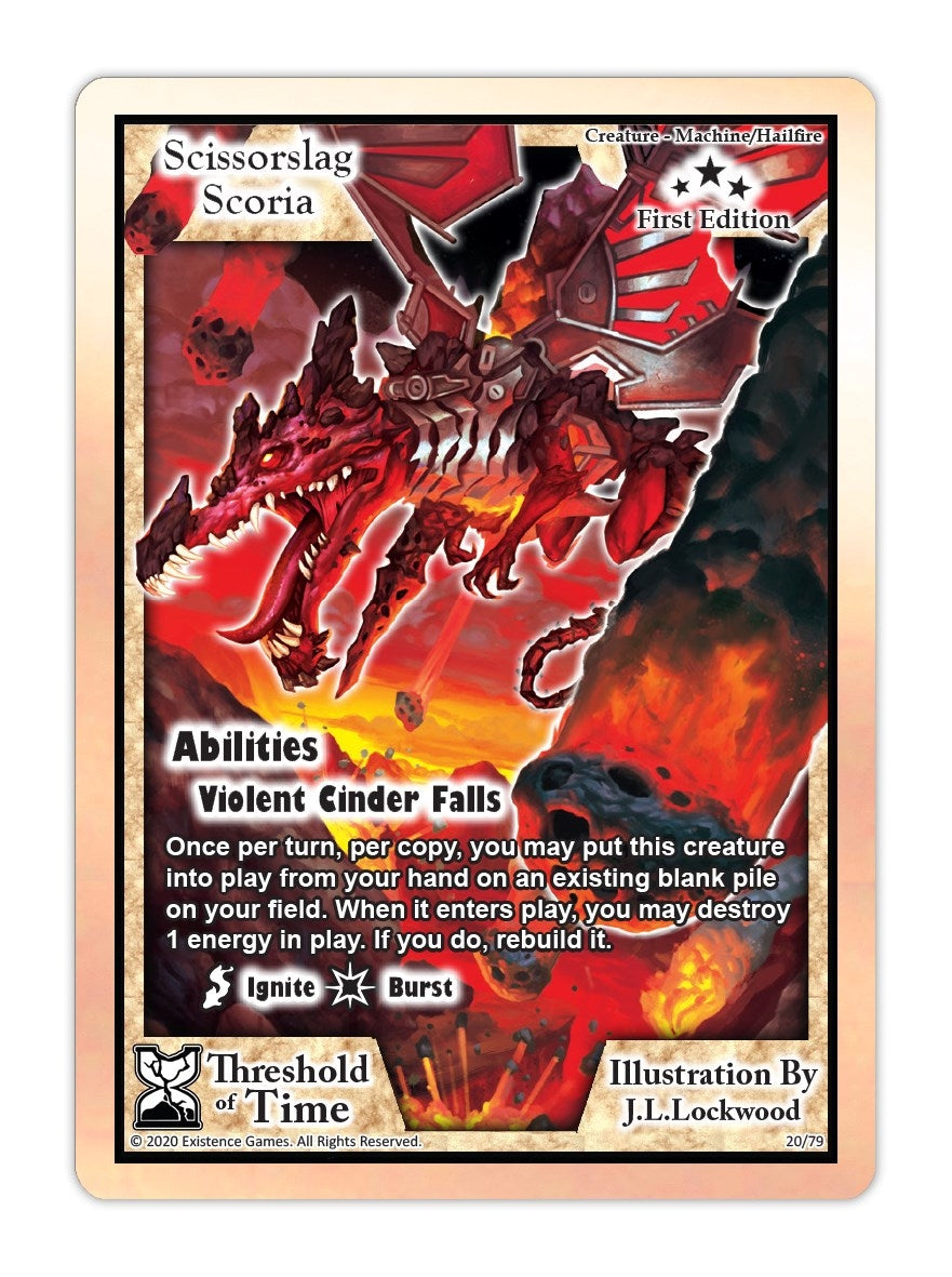 Scissorslag Scoria (20) [TOT] - Exodus TCG Single