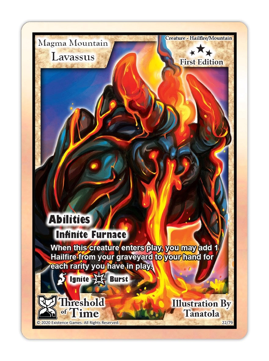 Magma Mountain Lavassus (22) [TOT] - Exodus TCG Single