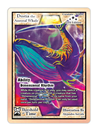 Dustia the Auroral Whale (30) [TOT] - Exodus TCG Single