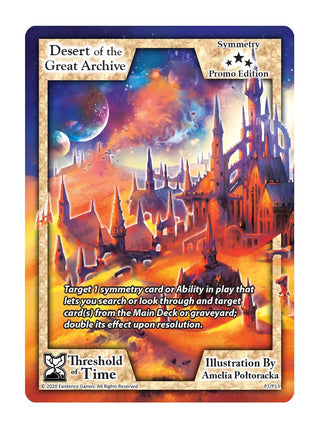 Desert of the Great Archive (Promo Edition) (2) [PR] - Exodus TCG Single