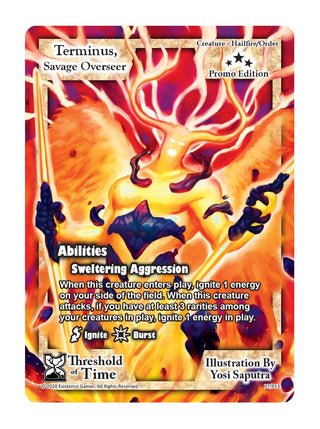 Terminus Savage Overseer (Promo Edition) (7) [PR] - Exodus TCG Single