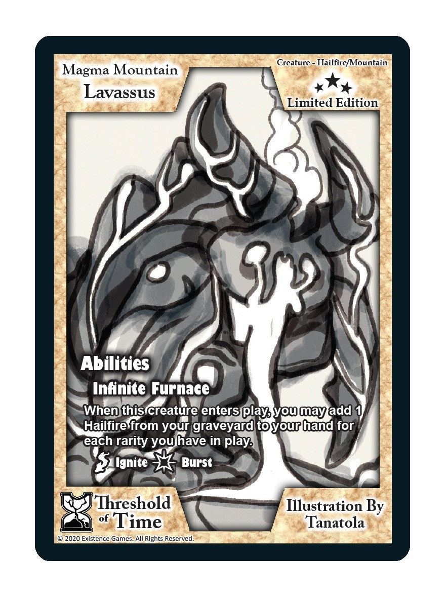 Magma Mountain Lavassus (Limited Edition) [LESC] - Exodus TCG Single