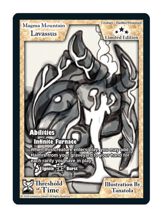 Magma Mountain Lavassus (Limited Edition) [LESC] - Exodus TCG Single