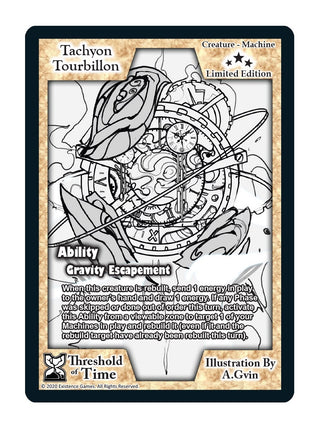 Tachyon Tourbillon (Limited Edition) [LESC] - Exodus TCG Single