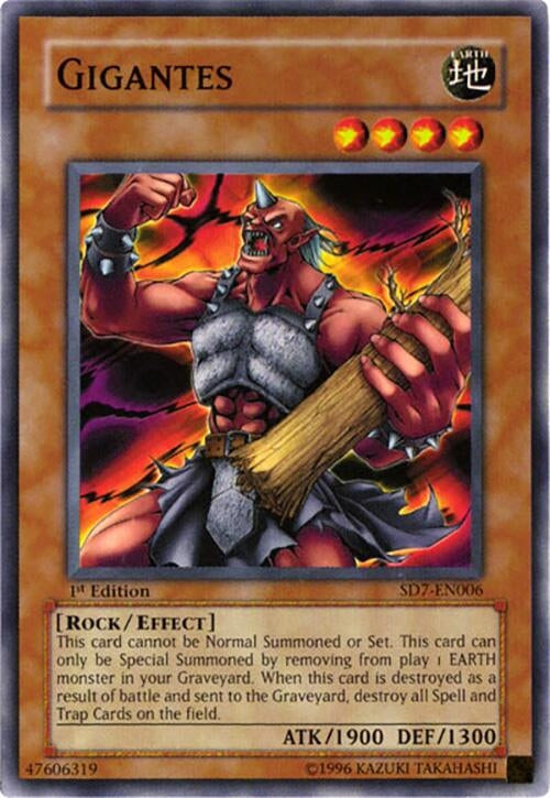 Gigantes (7006) - YuGiOh Single