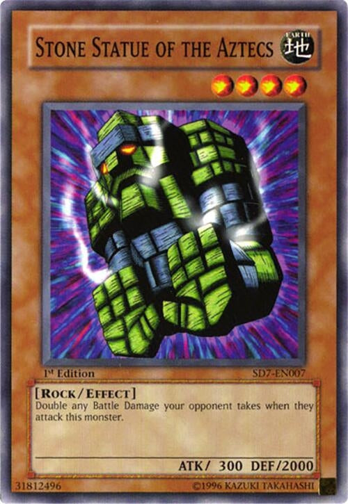 Stone Statue of the Aztecs (7007) - YuGiOh Single