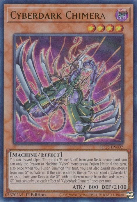 Cyberdark Chimera (2) (SDCS) - YuGiOh Single