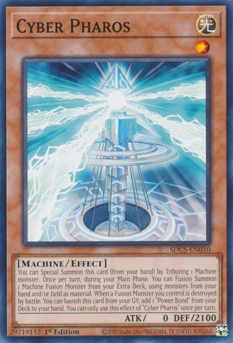 Cyber Pharos (10) (SDCS) - YuGiOh Single