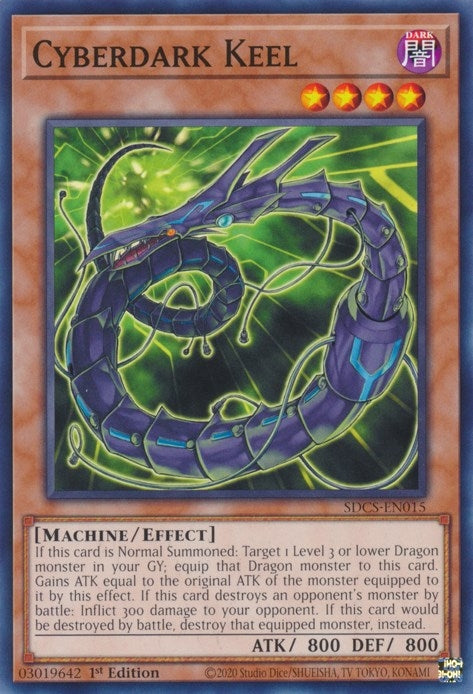 Cyberdark Keel (15) (SDCS) - YuGiOh Single