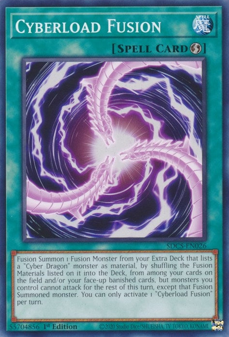 Cyberload Fusion (26) (SDCS) - YuGiOh Single