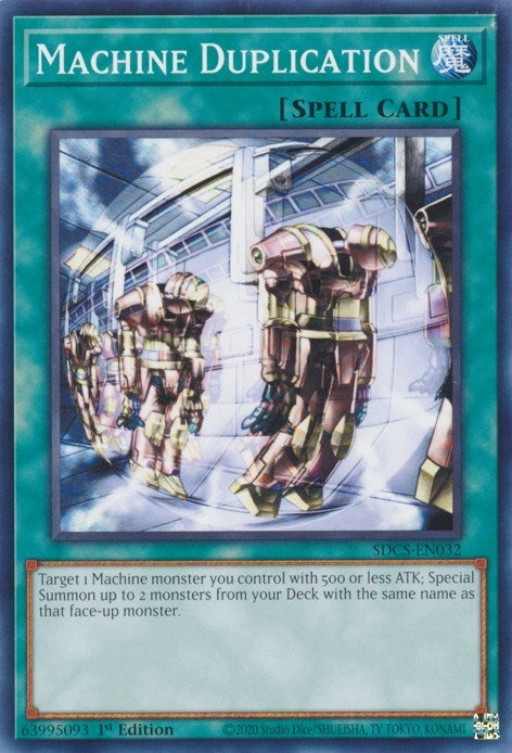 Machine Duplication (32) (SDCS) - YuGiOh Single