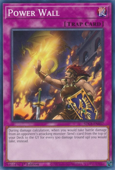 Power Wall (37) (SDCS) - YuGiOh Single