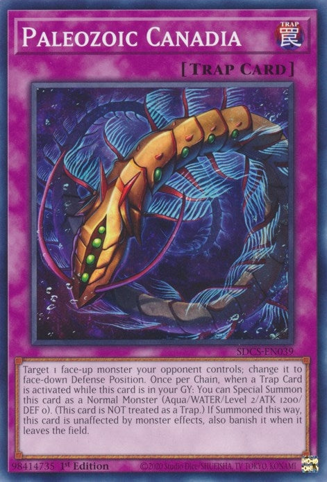Paleozoic Canadia (39) (SDCS) - YuGiOh Single
